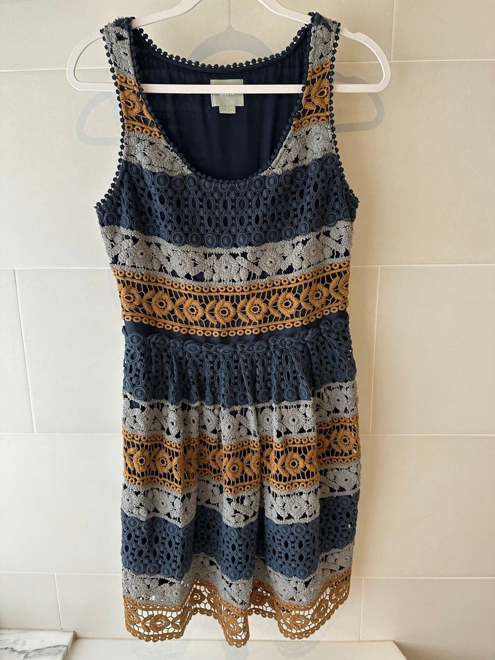 Anthropologie Maeve pattern dress
